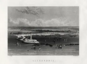 Alexandria, Egypt, 19th century. Artist: Edward Paxman Brandard Alexandria, Egypt, 19th century. Artist: Edward Paxman Brandard