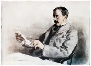 Alfred Milner, 1st Viscount Milner, British statesman, early 20th century. Artist: Mortimer L Menpes Alfred Milner, 1st Viscount Milner, British statesman, early 20th century. Artist: Mortimer L Menpes