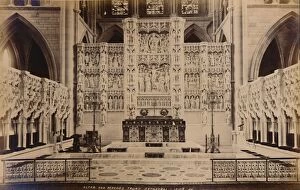 Altar Screen Collection: Altar and Reredos Truro Cathedral, 1929. Creator: Unknown
