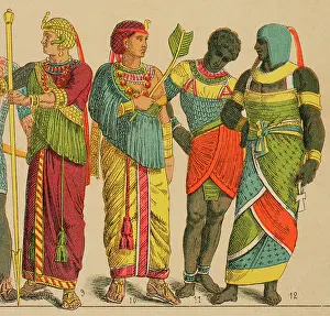 Cesar Cantu Illustration Prints: Ancient Egypt, 1881. Creator: Unknown