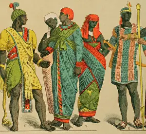 Chromolithograph Illustration Prints: Ancient Egypt, 1881. Creator: Unknown