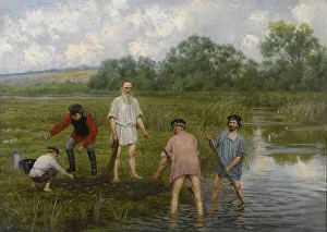 Russian Literature Images Prints: Angling