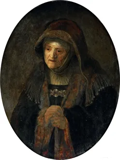 Rembrandt Van Rhijn Paintings Prints: Anna the Prophetess, 1639