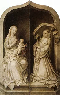 Annunciation, 1516-1517. Artist: Jean Bellegambe Annunciation, 1516-1517. Artist: Jean Bellegambe