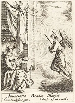 Jacques Callot's The Annunciation Print (c. 1620)