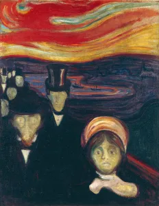 Edvard Munch Norway Prints: Anxiety