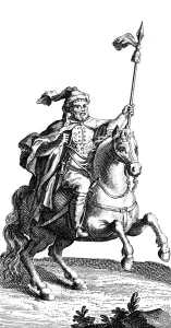 An Arabian Horseman Print