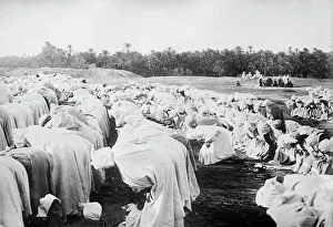 Arabs at Prayer Print (c1910-1915)
