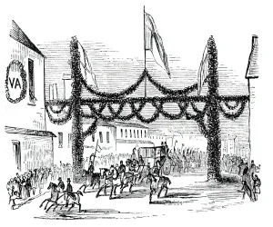 Northamptonshire Landmarks Prints: Arch at Kettering, 1844. Creator: Unknown