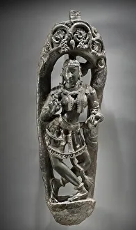 Indian Heritage Art Prints: Architectural Bracket in the Form of a Celestial Cymbalist (image 1 of 4)