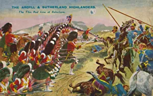 The Argyll & Sutherland Highlanders. The Thin Red Line at Balaclava, 1854, (1939) The Argyll & Sutherland Highlanders. The Thin Red Line at Balaclava, 1854, (1939)