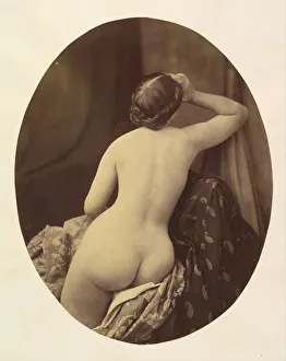 Albumen Silver Print Art Prints: Ariadne, 1857. Creator: Oscar Gustav Rejlander