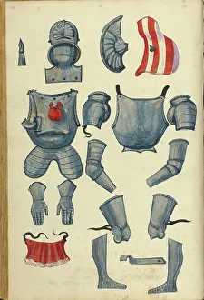 Historical Armor Illustrations Prints: Armor, about 1560-1570. Creator: Unknown