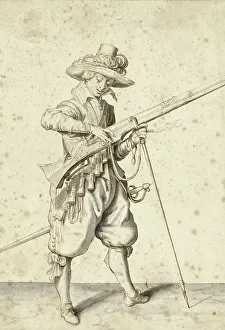 Jacques de Gheyn II Artilleryman Print, n.d