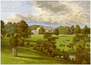 Ashcombe Park, Staffordshire, home of the Sneyd family, c1880 Ashcombe Park, Staffordshire, home of the Sneyd family, c1880