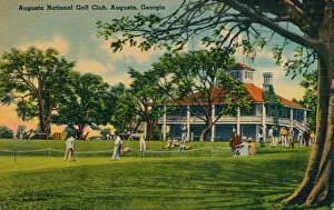 Augusta National Golf Club House, 1943 Augusta National Golf Club House, 1943