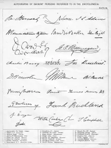 Autographs of Eminent Persons, 19th century Autographs of Eminent Persons, 19th century
