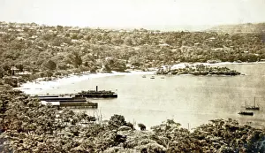 Australian Beach Scene Prints: Balmoral, c1910. Creator: Unknown