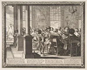 The Banquet for the Return of the Prodigal Son Print, ca. 1636