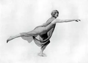 Barefooted Dancing After The Greek Style, c1913. Artist: White Studios Barefooted Dancing After The Greek Style, c1913. Artist: White Studios