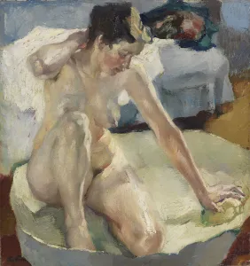 Nude Woman Painting Prints: In the Bath II, 1911
