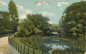 Battersea Park, c1909 Print, London
