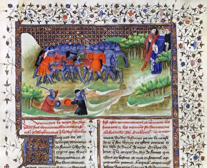 Images Dated 21st November 2006: Battle of Cocherel, 1364, (15th century)