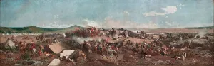 The Battle of Tetuan. Artist: Fortuny, Maria (1838-1874) The Battle of Tetuan. Artist: Fortuny, Maria (1838-1874)