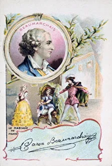 Beaumarchais and The Marriage of Figaro, 1784 (c1900) Beaumarchais and The Marriage of Figaro, 1784 (c1900)