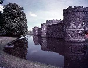 British Castles Prints: Beaumaris Castle, Anglesey, c1955. Creator: Arthur Charles Kirby Ware