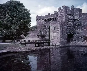 Anglesey Wales Prints: Beaumaris Castle, Anglesey, c1955. Creator: Arthur Charles Kirby Ware