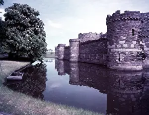 Anglesey Wales Prints: Beaumaris Castle, Anglesey, c1955. Creator: Arthur Charles Kirby Ware