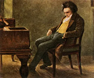 Beethoven Print, 1936