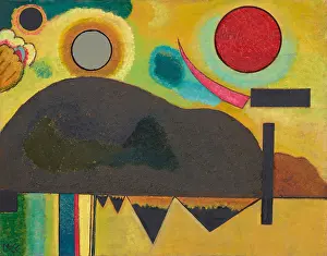 Expressionism Prints: Beginning, 1925 Print by Wassily Kandinsky