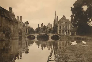 Belgian Heritage Sites Prints: Beguinage, c1928