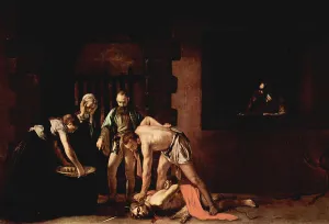 Prints of The Beheading of Saint John the Baptist, ca 1608. Found in the Collection of St. Johns Co-Cathedral, Valletta, Malta Malta Prints: The Beheading of Saint John the Baptist, ca 1608 Print