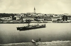 Belgrade Cityscape Prints: Belgrade, (1919). Creator: Unknown