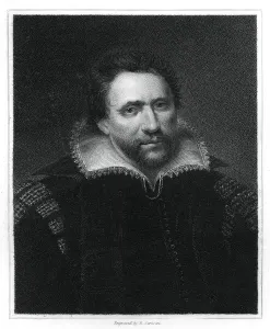 Benjamin Jonson, English Renaissance dramatist, poet and actor, (1834).Artist: E Scriven Benjamin Jonson, English Renaissance dramatist, poet and actor, (1834).Artist: E Scriven