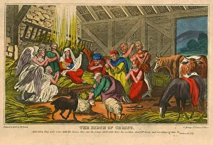 Angelic Figures In Art Prints: The Birth of Christ. Creator: Unknown