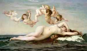 The Birth of Venus, 1875. Creator: Alexandre Cabanel The Birth of Venus, 1875. Creator: Alexandre Cabanel