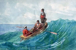 Amandine Aurore Lucie Collection: The Boat, 1820-1876. Artist: George Sand