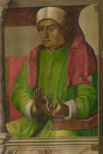 Prints of Boethius. Found in the Collection of Galleria nazionale delle Marche, Urbino Pedro Berruguete Prints: Boethius Print from Galleria Nazionale delle Marche, Urbino