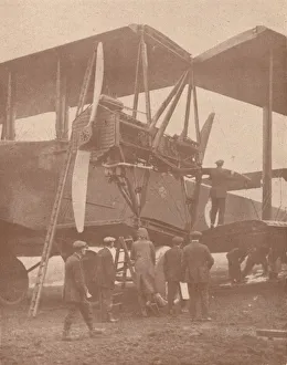 Early 20th Century Flight Prints: The Bomb Berlin Bus, c1918 (1919)