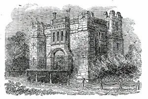 British Medieval Buildings Prints: Borstall Tower, 1850. Creator: Unknown