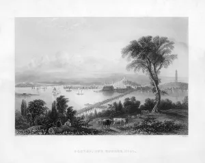 Boston, and Bunker Hill, c1820Artist: C Cousen Boston, and Bunker Hill, c1820Artist: C Cousen