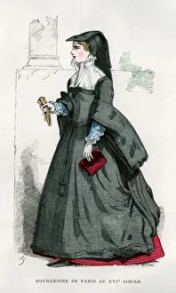 Bourgeoise of Paris, 16th century (1882-1884). Artist: Petit Bourgeoise of Paris, 16th century (1882-1884). Artist: Petit