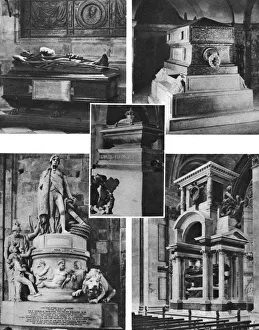 Britains glorious dead honoured by tomb and monument in St Pauls Cathedral, 1926-1927 Britains glorious dead honoured by tomb and monument in St Pauls Cathedral, 1926-1927