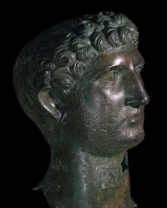 Bronze Head of Hadrian Print