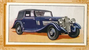 Vintage Motor Car Prints: Brough Superior, c1936