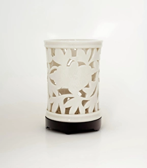Chinese Decorative Arts Prints: Brush holder with stand, date unknown. Creator: Unknown